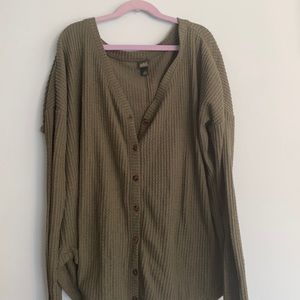 wild fable waffle long sleeve